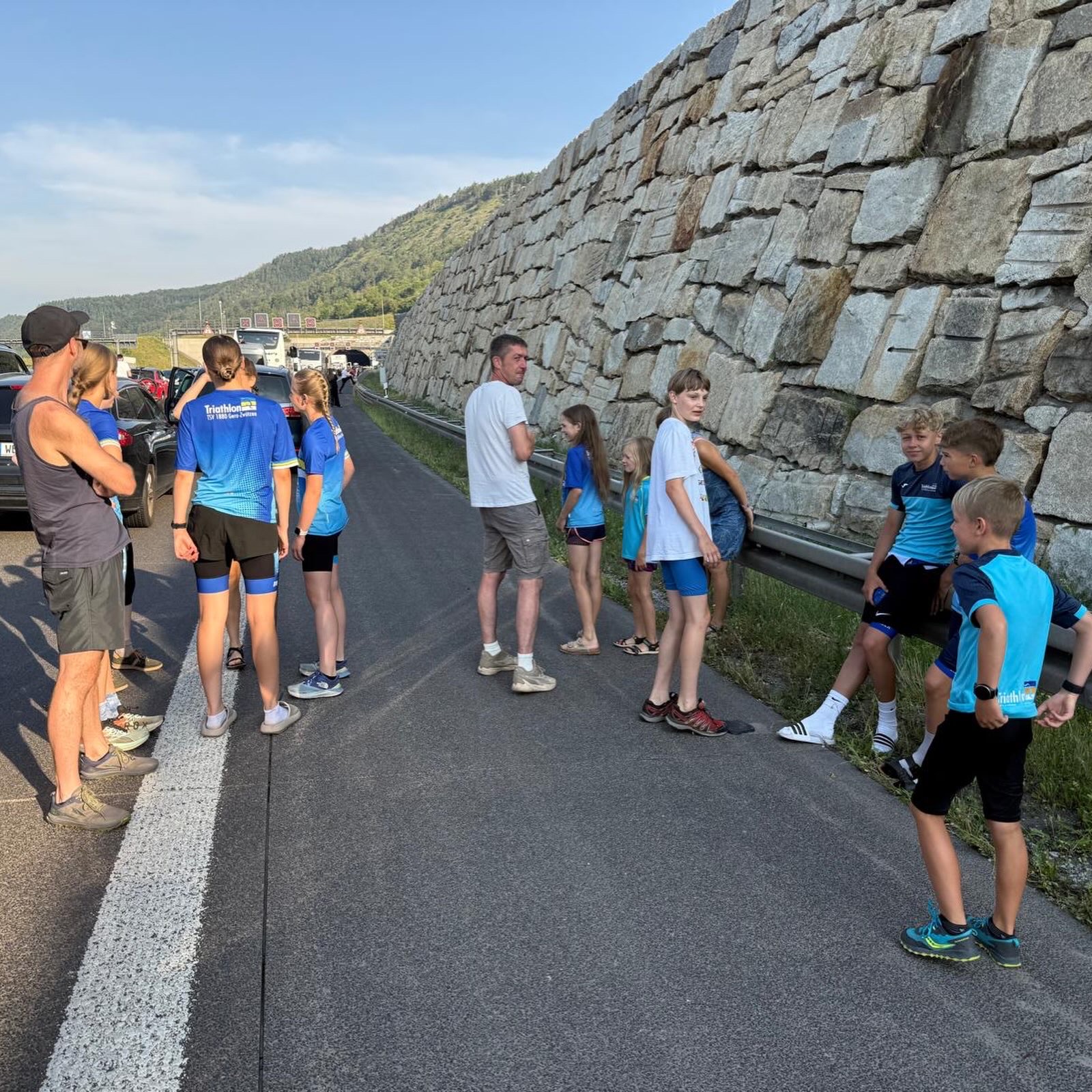 Leider verpassten einige Sportler ihren Startschuss