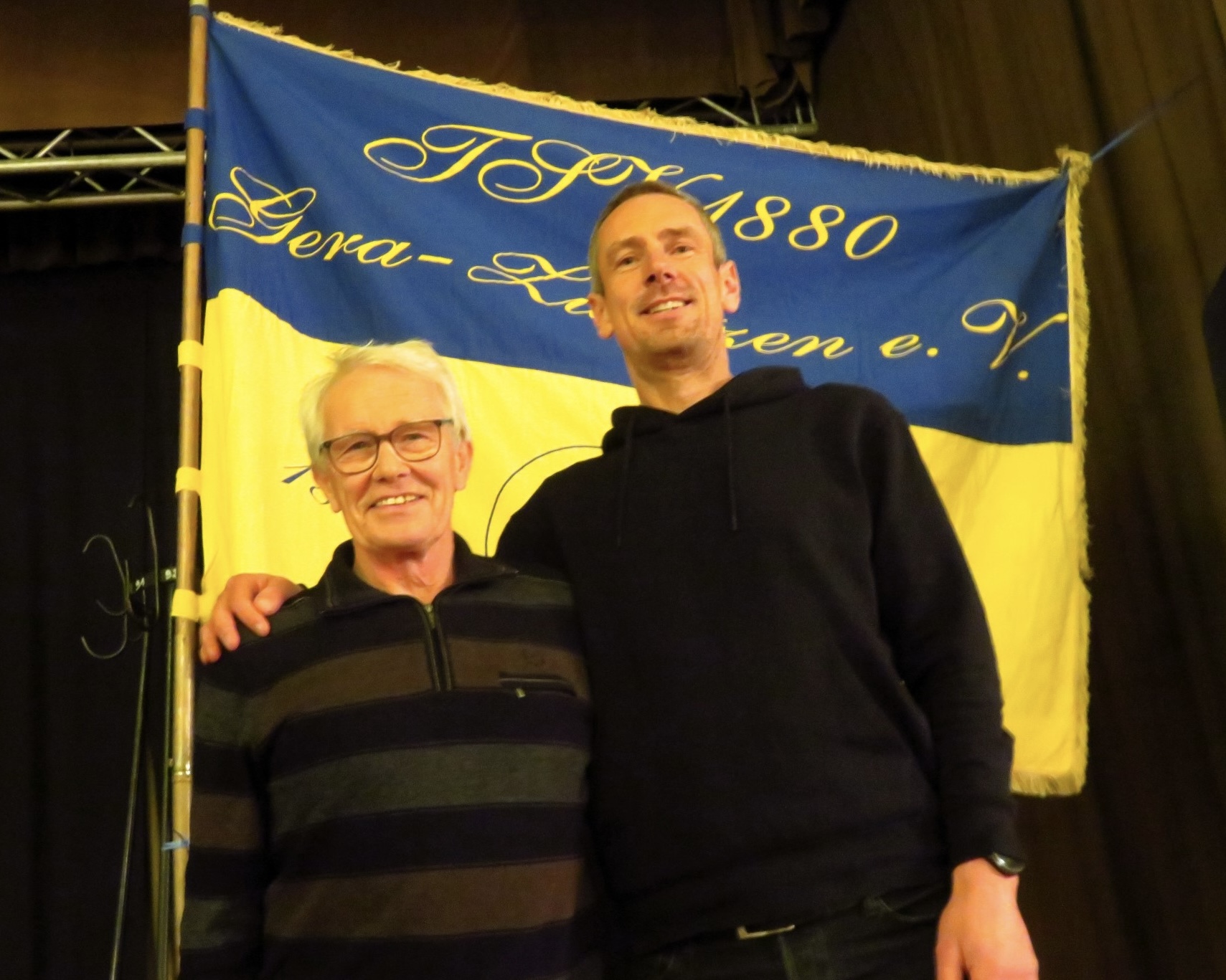 Ulrich Gebert und sein Nachfolger Karsten Klüger