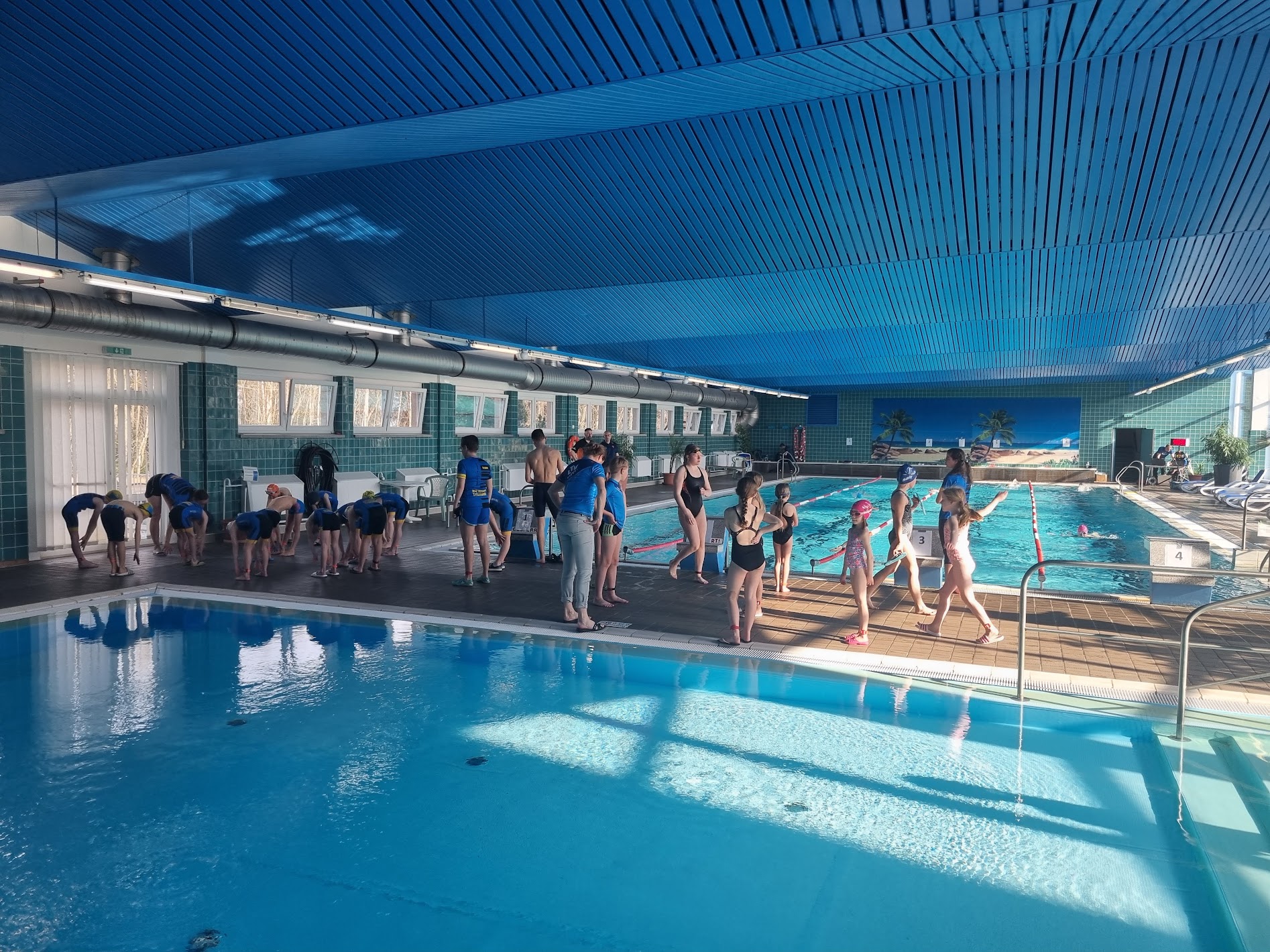 25m Becken im Ahorn Berghotel