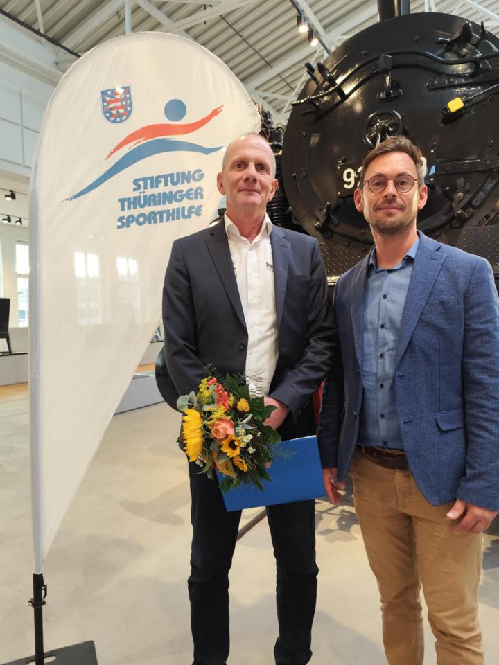 Ingo & Martin gemeinsam bei der Auszeichnung