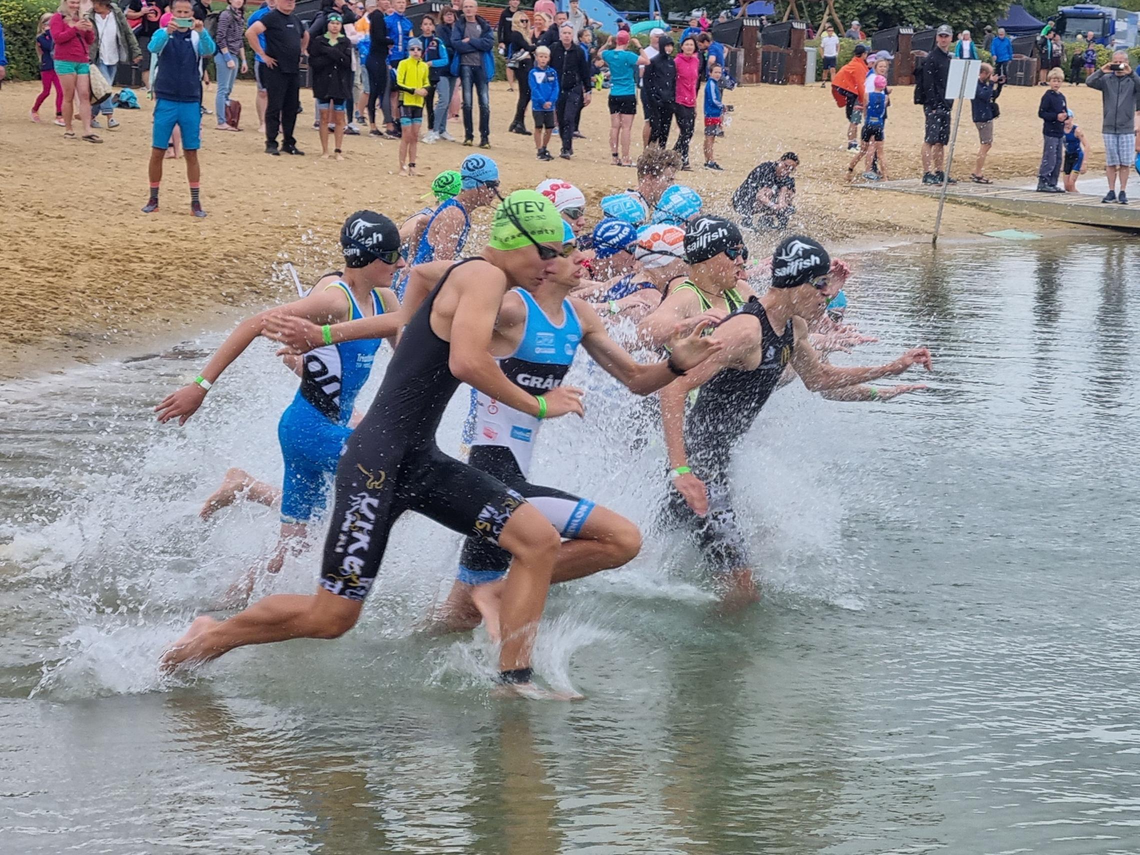 Start im Strandbad Stotternheim