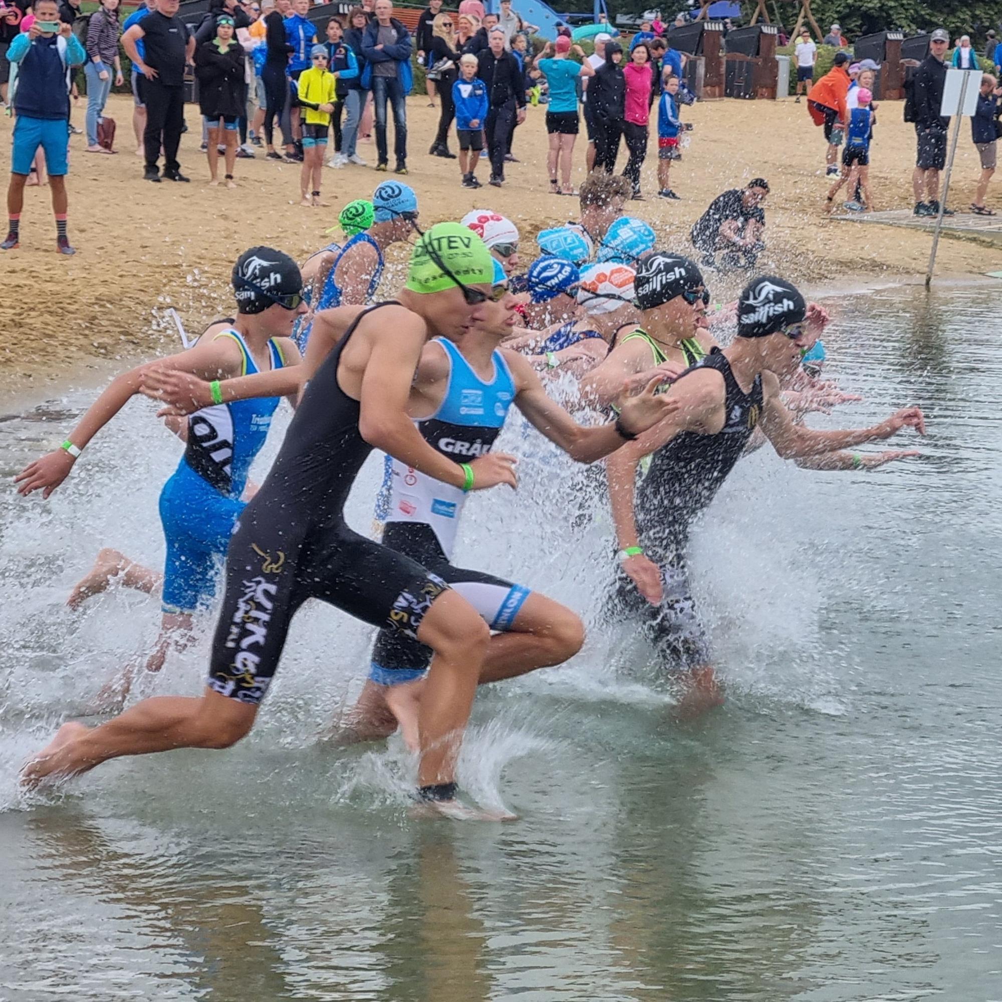 Start im Strandbad Stotternheim