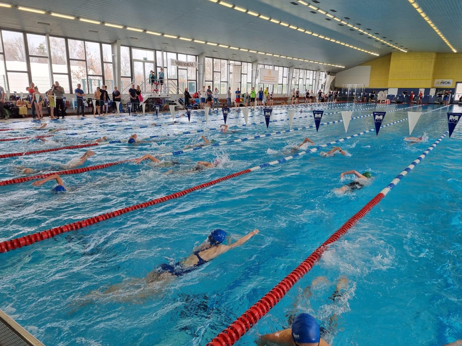 Schwimmhalle im Sportkomplex in Chemnitz